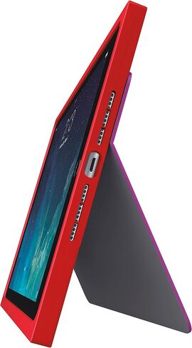 Logitech BLOK Protective Keyboard Case for iPad Air 2, Red/Violet in Saudi Arabia