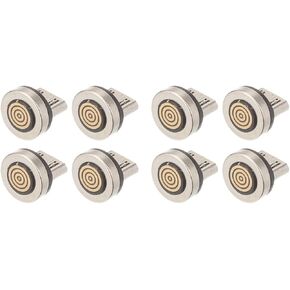 Milisten 8 pcs Charging Cable Magnetic Head USB c to Magnetic Adapter Magnetic USB Cable Adapter Tip USB adapters USB connectors Magnetic Connector Tip Cell Phone to Rotate Data line Metal