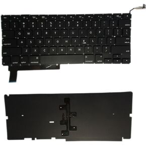 لوحة مفاتيح بديلة مع إضاءة خلفية متوافقة مع جهاز MacBook Pro A1286 MC118LL/A MB985LL/A MB986LL/A MC371LL/A MC372LL/A MC373LL/A MC721LL/A Series 2009 2010 2011 2012