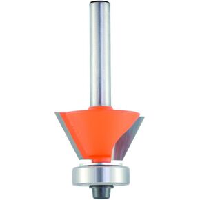 CMT 809.025.11 Combination Trimmer Bit with 25-Degree Cutting Angle, 1/4-Inch Shank