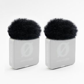 Windscreen for RODE Wireless PRO Compact Wireless Microphone Deadcat Furry Cover, 2-Pack Pop Filter Accessory
