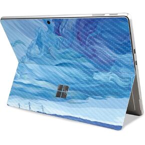 Carbon Fiber Tablet Skin Compatible with Microsoft Surface Pro 11 (2024) - Cell Phone Towers - Premium 3M Vinyl Protective Wrap Decal Cover - Easy to Apply | Crafted in The USA by MightySkins