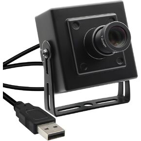 11.6MP USB Camera High Speed 120fps 3040P Webcam 26° Viewing Angle 12mm Lens Streaming Camera Lightburn Camera Plug & Play Mini USB Camera for PC Laptop Raspberry Pi Skype Zoom FaceTime