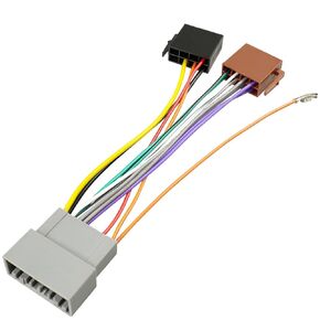 16Pin Stereo Wiring Harness for Honda Radio Adapter 2015-2020, Compatible with Honda Odyssey Accord Fit CR-V Civic 24Pin Car Radio Wire Harness Adapter Connector