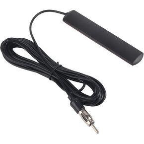 Radio Patch Amplifier Windscreen, Radio Patch Amplifier Windscreen Universal Car FM Antenna Booster Aerial Cable Am Hidden Windshield Vehicle Truck Stereo AM Black for Receiver Amplified Automitive