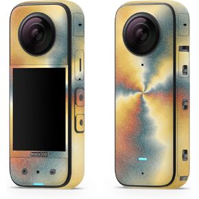 غلاف لامع لامع متوافق مع Insta360 X3 (2022) - Stitch Dragons - غطاء لاصق واقي من الفينيل الفاخر 3M - سهل التطبيق | صُنع في الولايات المتحدة الأمريكية بواسطة MightySkins