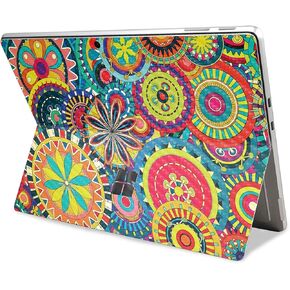 Carbon Fiber Tablet Skin Compatible with Microsoft Surface Pro 11 (2024) - Lava Hex - Premium 3M Vinyl Protective Wrap Decal Cover - Easy to Apply | Crafted in The USA by MightySkins