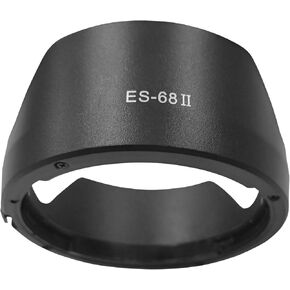 50mm Lens Hood for Canon EF 50mm f/1.8 STM (Not for EF 50mm f/1.4),ES-68II ES-68 II Lens Hood,HUIPUXIANG es68II Compatible with 49mm Lens Hood Tulip Flower