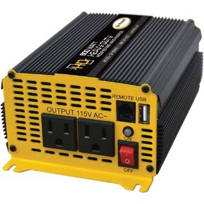 Go Power 80175 GP-800HD 800 Watt Heavy-Duty Modified Sine Wave Inverter, Black