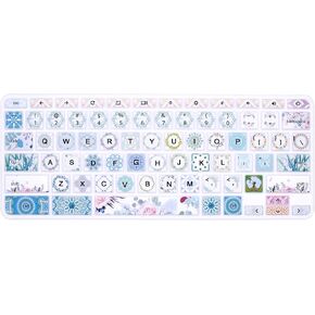 Silicone Keyboard Cover Skin for HP Chromebook 11 x360 11.6", Chromebook 11 G2/G3/G4/G5/G6 EE/G7 EE 11.6", Chromebook 14-ca 14-ak14-X Series/Chromebook 14 G2 G3 G4 Keyboard Protector,Garland