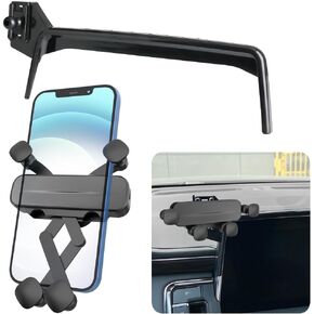 Car Phone Holder Mount for Chevrolet Chevy Suburban 2021 2022 2023 2024 12th gen Auto Chevy Tahoe Accessories Navigation Bracket Interior Decoration Mobile Cell Smartphone Bracket