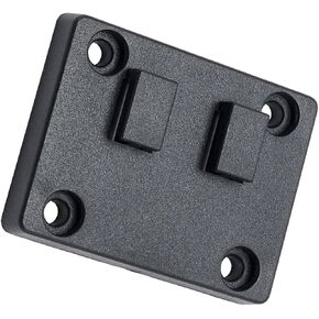 ChargerCity 25mm/1" inch Ball socklet to AMPs connection adapter + Dual T Plate for 1" inch Ball Connection Mount and Arkon Robust series Mount (25mm-AMPS-2T)
