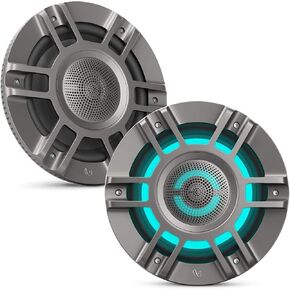 Infinity KAPPA8135MAM - Kappa Marine KAPPA8135M Titanium 8" Premium 3-Way RGB LED Convertible Speakers