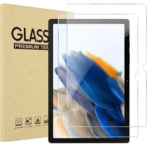 XZC [2 Pack] Screen Protector for Galaxy Tab A8 10.5 inch 2022 High Definition/9H Hardness Tempered Glass Screen Film for Samsung SM-X200/X205/X207 (Screen Protector)