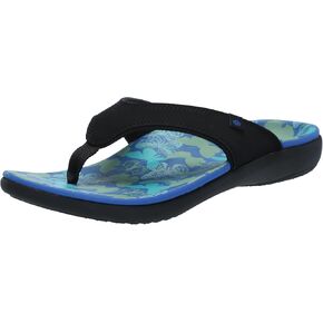Spenco Women's Yumi Butterfly Flip-Flop, Blue Fog, 12