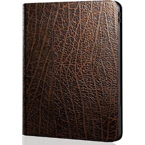 Gexmil Case for iPad 10.9 Inch,10th Generation(2022) Genuine Leather Cover Anti Fingerprint/Slip,Cowhide Folio Cover Auto Sleep/Wake with Adjustable Stand,Buffalo Pattern