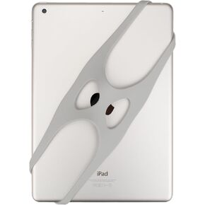 Comfortable, Secure Grip, Handle compatible with iPad, Kindle or Any Tablet with an 8 to 11 inch Display. (Mid-size D4 Black)
