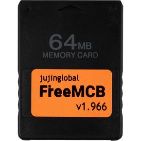 64MB Free Memory Card Boot Free Mcboot for PS2, Plug and Play with opl Lastest Version