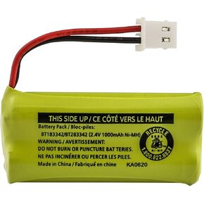 Everydaysource Compatible with VTech BT166342 BT266342 BT183342 BT283342 4 Cordless Home Phone Ni-MH Battery Pack