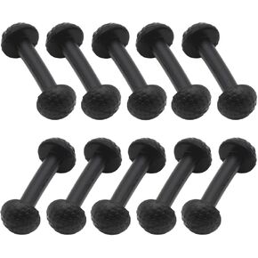 10pcs Motu Leg Band Replacement Connectors Fit for vintage figures Black Rubber