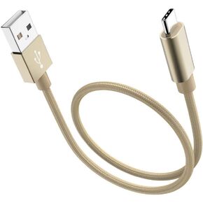 [2-Pack, 3.3ft] USB C Cable Fast Charge USB A to Type C Charger Cord Braided for Samsung Galaxy A13 A03s A32 A52 A53, S22 S9 S10E, Note 20 9, Moto G7 G8 (Pink &Gray)