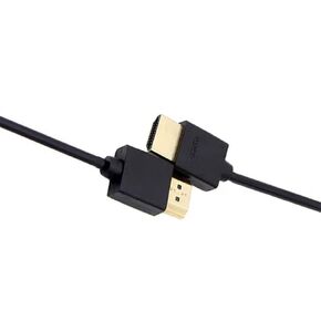Ultra-Thin HDMI to HDMI Cable 3.3FT, Hyper Slim HDMI 2.0 Cable, Extreme Flexible HDMI Cord Support 3D/4K@60Hz, 2160P, 1080P，1Pack
