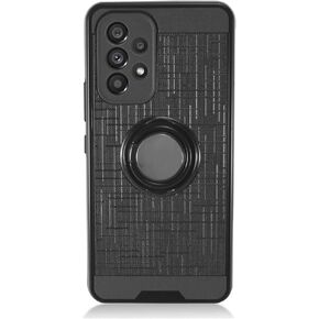 for Samsung Galaxy A53 5G (SM-A536) - Shockproof Phone Case with Belt Clip Holster - CV1 Black