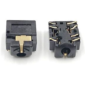 Headphone Jack Plug Port for Xbox ONE Slim S Controller 3.5mm Headset Connector Port Socket Replacement (Pack of 2pcs)