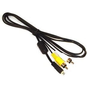 EG-CP14 AV Audio/Video RCA Cable Cord Replacement Compatible with Select Nikon Coolpix Digital Cameras (Compatible Models Listed in The Description Below)