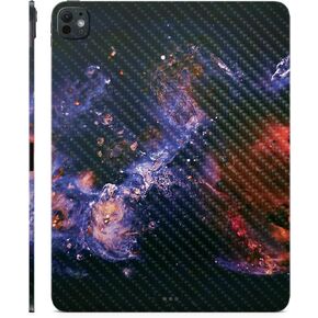 Carbon Fiber Skin Compatible with Apple iPad Pro 11 (M4) 2024 - Andromeda - Premium 3M Vinyl Protective Wrap Decal Cover - Easy to Apply | Crafted in The USA by MightySkins