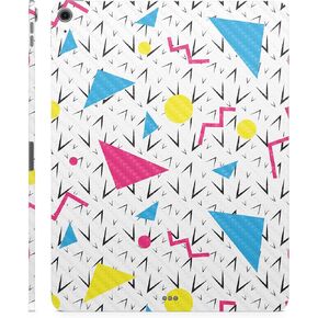 Carbon Fiber Skin Compatible with Apple iPad Air 11 (M2) 2024-90s Fun - Premium 3M Vinyl Protective Wrap Decal Cover - Easy to Apply | Crafted in The USA by MightySkins