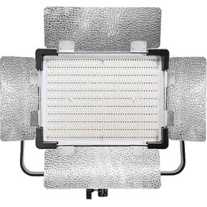 YONGNUO YNPAD100RGB 100W Panel Professional Video Light 2000K-10000K Bi-Color tempreture and RGB 2.4G APP Remote Control, Support NP-F series Batteries, with YONGNUO Music scene mode for Vlog or Live