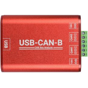 Waveshare USB to CAN Adapter Dual-Channel CAN Analyzer Industrial Isolation Support Windows XP/7/8/10/11 and Linux Systems