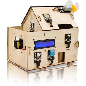 KEYESTUDIO Smart Home Starter Kit لـ Microbit V2 (باستثناء لوحة Micro bit v2)