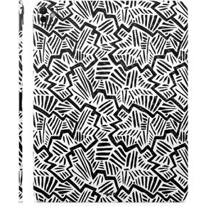 Glossy Glitter Tablet Skin Compatible with Apple iPad Pro 11 (M4) 2024 - Abstract Black - Premium 3M Vinyl Protective Wrap Decal Cover - Easy to Apply | Crafted in The USA by MightySkins