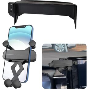 Car Phone Holder for Toyota Corolla 2020-2024，Toyota Corolla Cross 2022-2024 Hybrid 8 inch Touchscreen Auto Accessories Navigation Screen Bracket Interior Decoration Mobile Cell Phone Mount