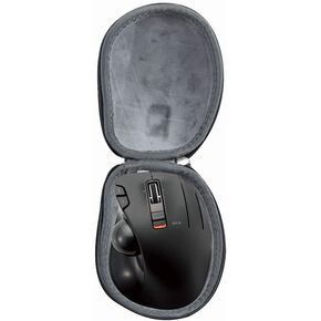 Hermitshell Hard Travel Case for ELECOM Left-Handed 2.4GHz Wireless Easy Thumb Control Trackball Mouse (Case for ELECOM M-XT4DRBK)