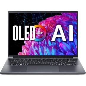 Acer Swift X 14 Laptop | 14.5" OLED 2880 x 1800 120Hz Calman Verified | Unlock AI Experiences | Intel Core Ultra 7 processor 155H | NVIDIA GeForce RTX 4060 | 16GB LPDDR5X | 1TB SSD | SFX14-72G-77NJ