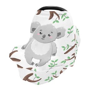 Sunflower and Butterfly Nursing Cover Breastfeeding Scarf, Car Seat Covers for Babies Infant Stretchy Soft Breathable Multi-Use Cover Ups, Gift for Boys Girls