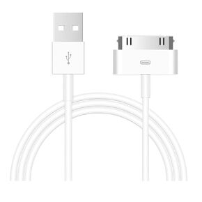 Cable Compatible with Charger iPhone 4/4S/3G/3GS,old iPad 1 2 3,iPod Touch 4 3 2 1 Nano, iPod Classic 3 2 1,(3.3 Feet,White)