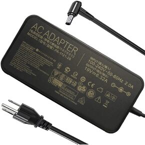 120W 19V 6.32A Power Adapter PA-1121-28 A15-120P1A AC Power Charger Compatible Asus ROG GL502VT GL502V GL502 GL502VT-DS71 N750 N500 G50 N53S N55 Gaming Laptop