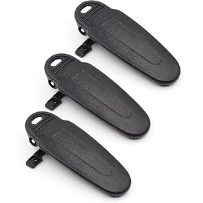 Replacement Belt Clip KBH-12 for Kenwood TK3360 TK3173 TK-3170 TK3160 TK3140 TK-2360 TK-2170 TK2160 TK2140 Portable Radio -3PCS