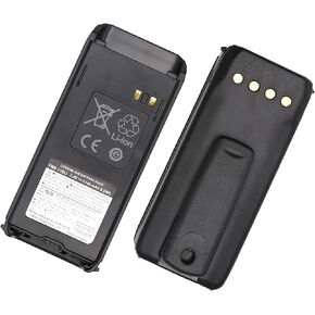 (2 Pack) FNB-110Li Battery Replacement for Standard Horizon with Belt Clip 1140mAh