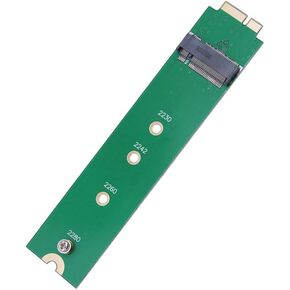 M.2 NGFF SSD Adapter Card for Apple MacBook Air 2010-2011 Models A1369, A1370, MC503, MC504, MC505, MC506, MC968, MC969, MC965, MC966