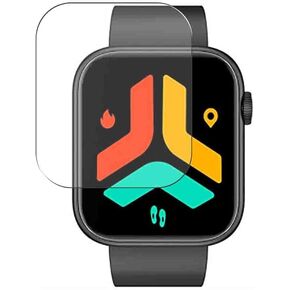 3 Pack Screen Protector, compatible with Seefox Vikisda QX7 1.85" Smart Watch Smartwatch TPU Film Guard （ Not Tempered Glass Protectors）