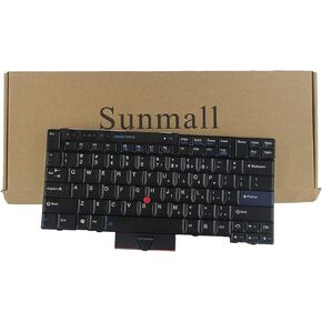 T410 Keyboard, New Laptop Keyboard with Pointer Compatible with Lenovo ThinkPad t410 t420 t510 t520 x220 t400 t420s US Layout Black