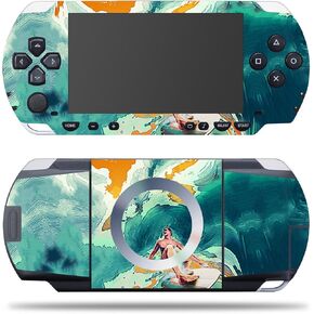 MightySkins Skin Compatible with Sony PSP – Acid Surf | Protective, Durable, and Unique Vinyl Decal wrap Cover | Easy to Apply, Remove, and Change Styles | Made in The USA