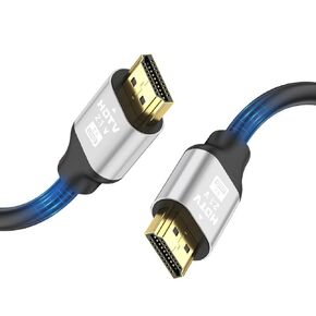 4K Hdmi Cable 75FT, High Speed Hdmi 2.0 Cable 4K@60Hz 2K@120Hz, Gold-Plated Connector 3D ARC HDCP 2.2 &2.3 for HDTV/Blu Ray Playback/Projectors/Laptops/PS4/PS5(Red) in Kuwait