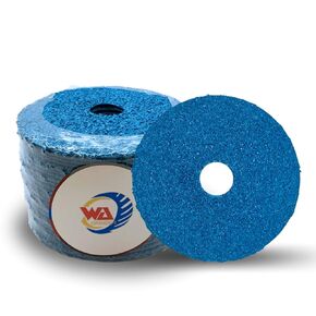 25PACK -4 1/2" X 7/8" Zirconia Resin Fiber Sanding and Grinding Discs (Grit 16)