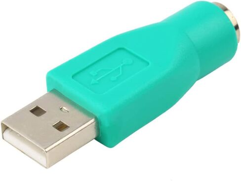 HOMSFOU 2 لوحة المفاتيح ماوس إلى USB محول محول محول الماوس محول/2 أنثى ماوس محول USB إلى/2 محول 6pin ذكر إلى أنثى Ps2 in Kuwait